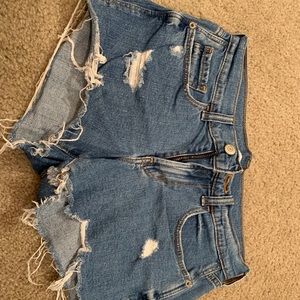 Jean shorts
